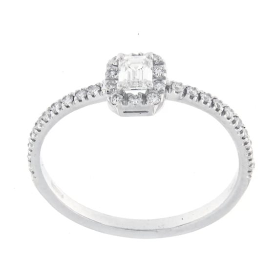 Anello Bolzoni Donna in Oro Diamante 0.42 Ct AN1001 - AN1001